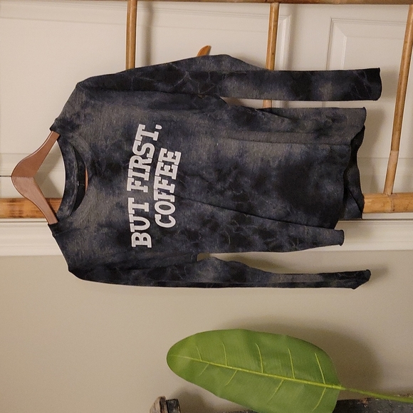 Tyler Jacobs "But Coffee First" sweatshirt - Picture 2 of 7